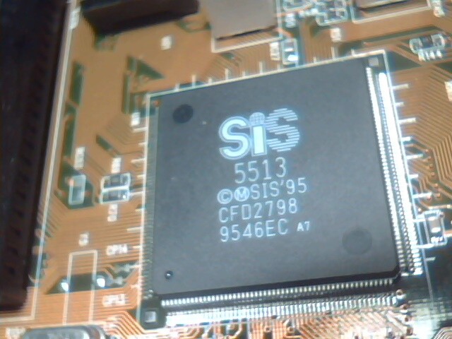 Motherboard Pentium Socket7 MSI MS5122 v1 MS-5122 P54C SI5 SIS AF7C loaded - image 8