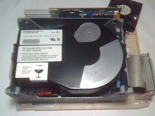 Hard Drive SCSI 50-pin 72X6363 IBM 314MB Full-height Disk w tray AS400 Type 0671 - image 5