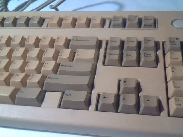 Compaq Enhanced II Keyboard - vintage, working - domestic 101 - image 6