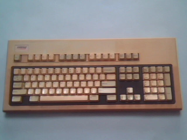 Compaq Enhanced Keyboard - foam and foil keyswitch - vintage, working