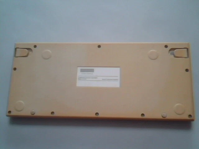 Compaq Enhanced Keyboard - foam and foil keyswitch - vintage, working - image 5