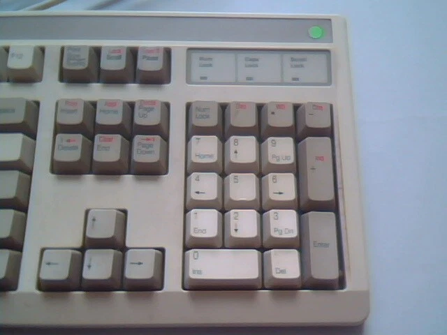 AST Keyboard 119127-001 Rev G KB-101 AQ6ZG-RT687XT - vintage, working - image 4