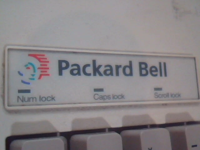 Packard Bell 7939 Keyboard E5XKBP10140 - vintage, working - image 5