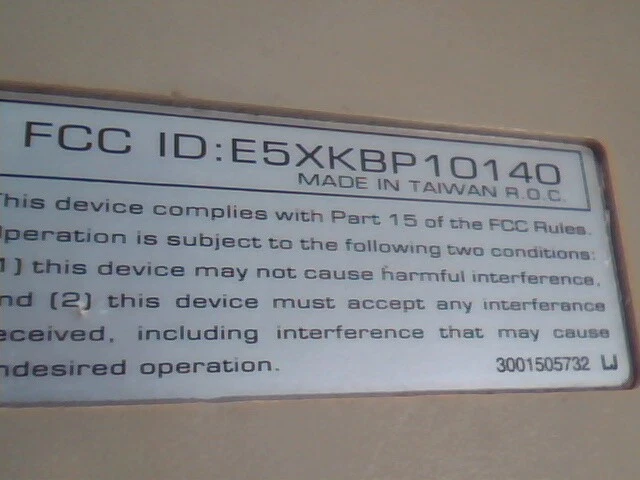 Packard Bell 7939 Keyboard E5XKBP10140 - vintage, working - image 8