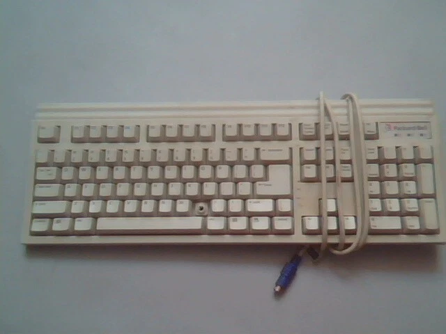 Packard Bell Keyboard 5131C 120059-01 E5XKBM10510 PS/2 - vintage, working