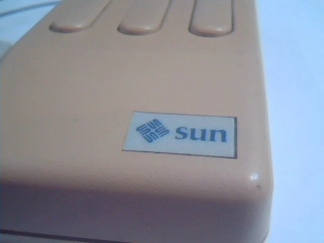 Vintage Sun Mouse Systems 370-1170-01 401162-028/B 3-button - Working - image 2