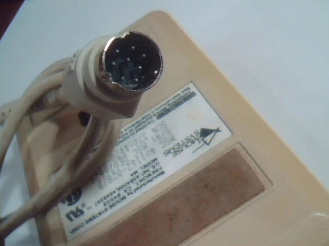 Vintage Sun Mouse Systems 370-1170-01 401162-028/B 3-button - Working - image 5