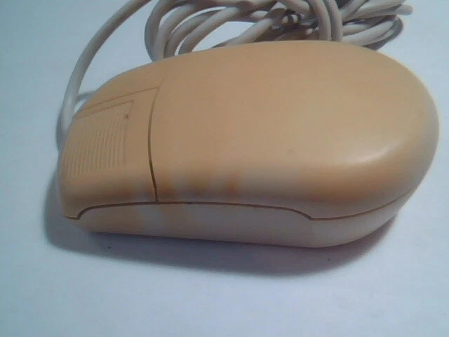 Vintage Mitsumi Serial Mouse 0031330 EW4ECM-S2401 2-button - Working - image 2