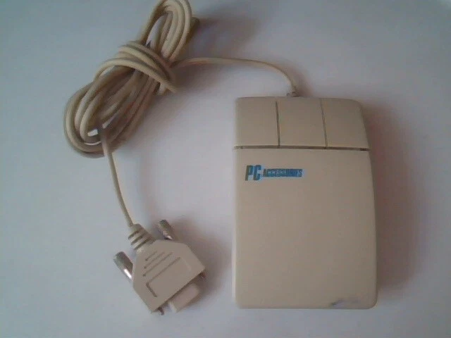 PC Accessories Mouse 20010 HQXKEM-260 3-button 9-pin serial MS/PC - Working
