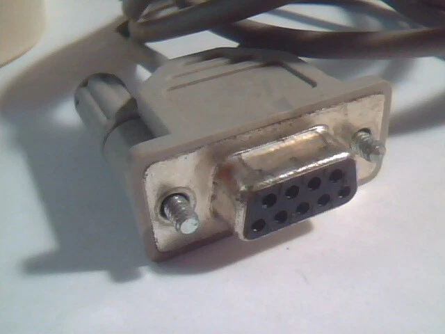 Vintage Dexxa Mouse M-M31-9F DZL210365 M-M31 9-pin connector 3-button - Working - image 3