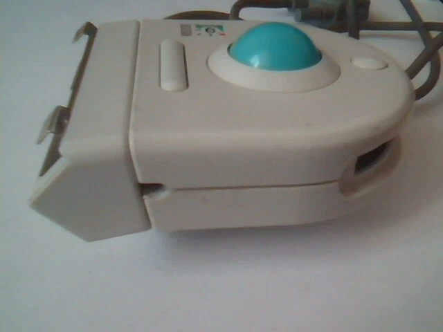 Vintage Logitech Trackman Clip-On 9-pin serial trackball 2-button - Working - image 2