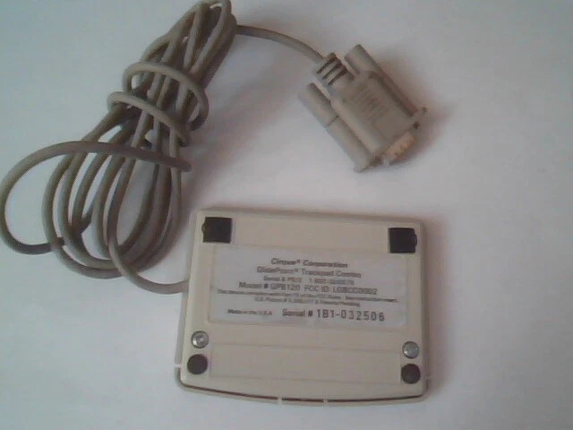 Vintage Cirque GlidePoint TrackPad Combo GPB120 serial PS/2 - Working - image 4