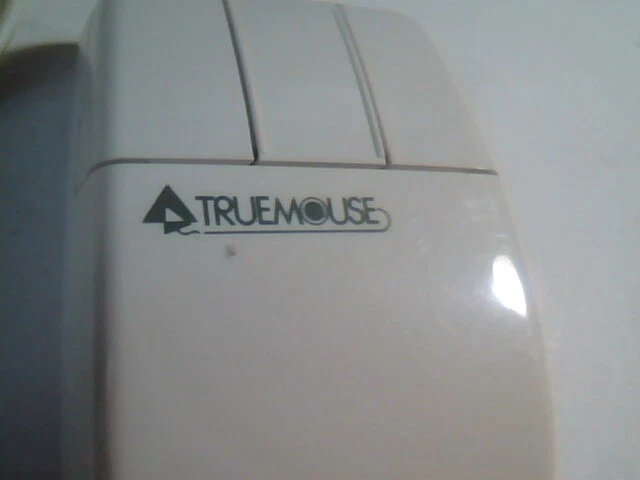 Vintage Truemouse Model 3 Mouse 3-button 9-pin serial - Working - image 2