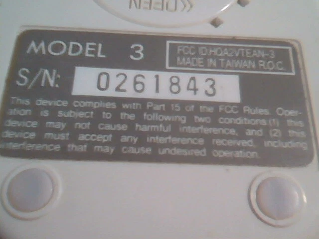 Vintage Truemouse Model 3 Mouse 3-button 9-pin serial - Working - image 4
