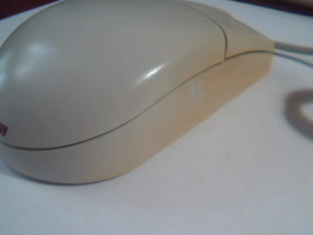 Vintage PC Concepts Model MUS3S Mouse 3-button 9-pin serial connector - Working - image 3