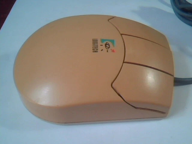 Vintage Logitech MouseMan M-CJ13-9F DZLMCJ13 Serial Mouse Port - Working - image 2