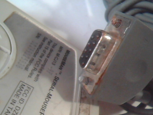 Vintage Logitech MouseMan M-CJ13-9F DZLMCJ13 Serial Mouse Port - Working - image 6