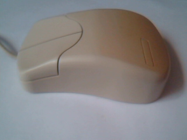 Vintage 2MOUSE Two-button ITEUECAM 666 - weird curved mouse body - Working - image 3