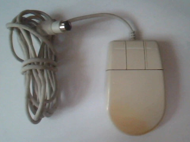 Vintage 400 DPI Bus Mouse TX-2B-HR HQA2VTDBK1 9-pin 3-button - Working