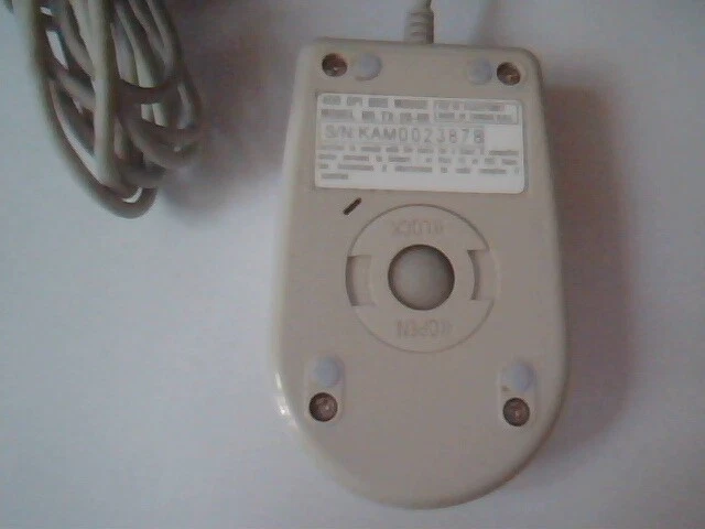 Vintage 400 DPI Bus Mouse TX-2B-HR HQA2VTDBK1 9-pin 3-button - Working - image 3