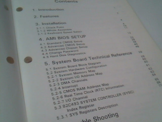 User's Manual Guide - 33MHz zero-wait 80486 Turbo MainBoard 1420PA-CH 1433PA-CH - image 5