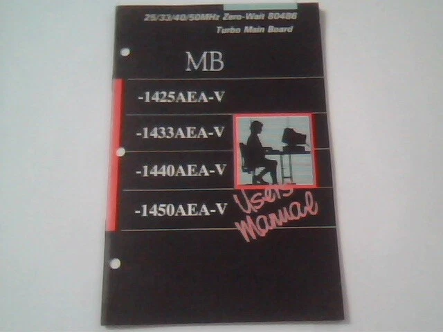 User's Manual Guide - 25/33/40/50MHz zero-wait 80486 Turbo MainBoard 1425AEA