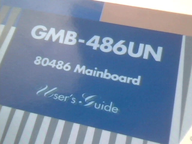 User's Manual Guide - GMB-486UN 80486 MainBoard Version 2.00 - image 2