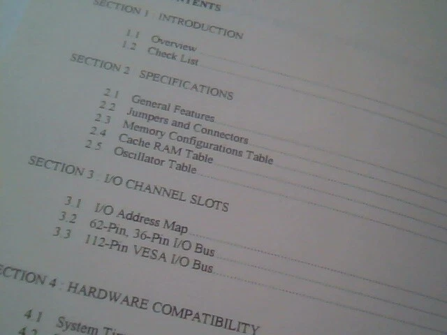 User's Manual Guide - PT-428 486 MainBoard 25/33/40/50 MHz 06/01/94 - image 3