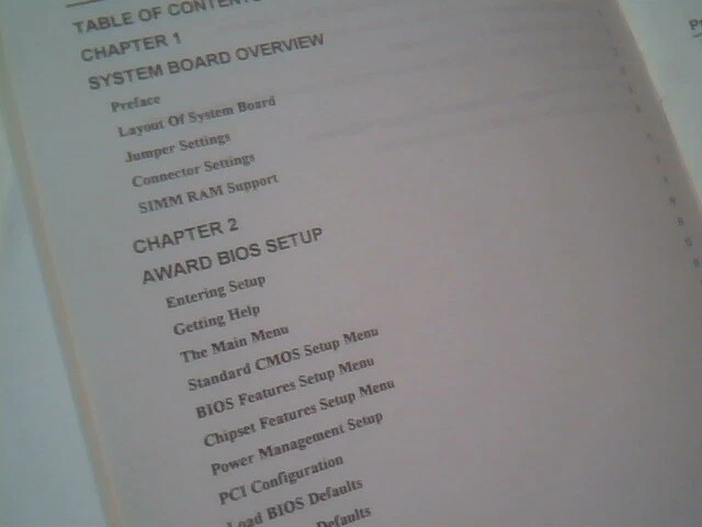 User's Manual Guide - I/O Built-In 486 PCI Local Bus System Board 2.1 - image 4