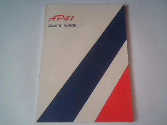 User's Manual Guide - AP41 486 System Board 486SX DX DX2 DX4 SiS