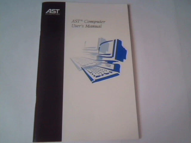 User's Manual Guide - AST Computer August 1994 003076-001 A