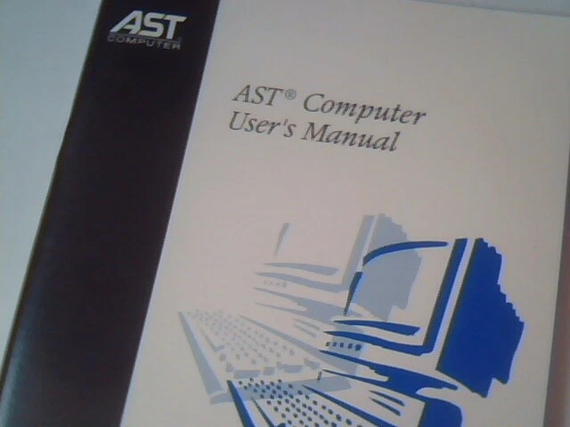 User's Manual Guide - AST Computer August 1994 003076-001 A - image 2