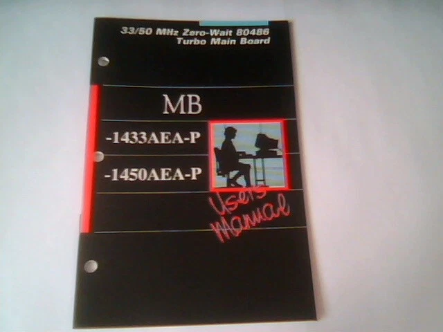 User's Manual Guide - MB 1433AEA-P 1450AEA-P Turbo Main Board 486 mainboard