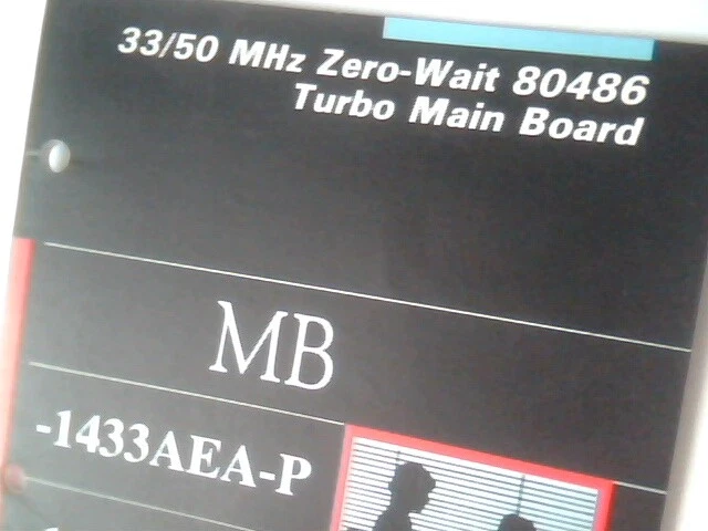 User's Manual Guide - MB 1433AEA-P 1450AEA-P Turbo Main Board 486 mainboard - image 2
