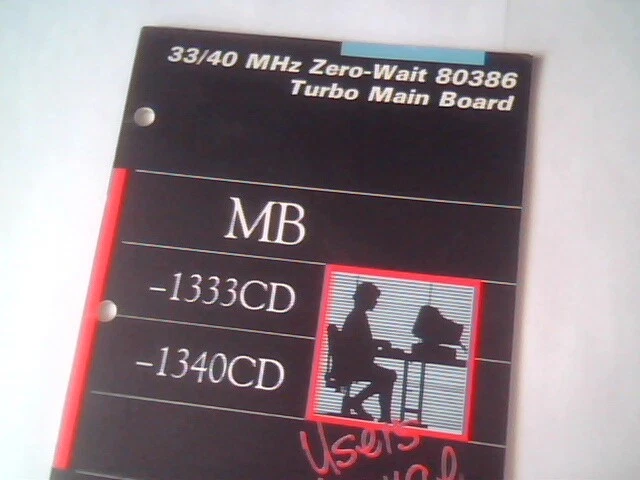 User's Manual Guide - MB 1333CD 1340CD Turbo Mainboard 80386 386 DX - image 2