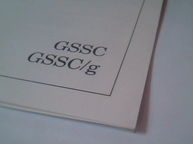 User's Manual Guide - GSSC GSSC/g Version 2 Sept 1989 - image 2