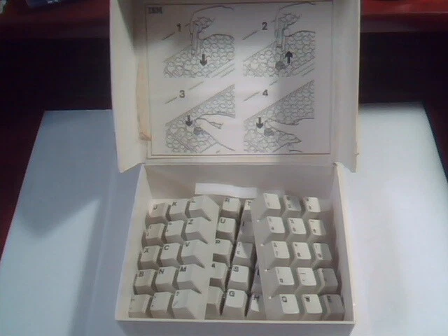 Brand new - Vintage Original Replacement Key Caps for IBM Keyboard
