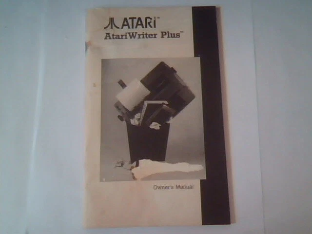 User's Manual Guide - Atari AtariWriter Plus C026176 Rev B