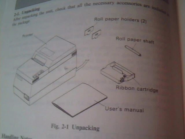 User's Manual Guide - Dot Matrix Printer SP312 Series Star Micronics - image 5