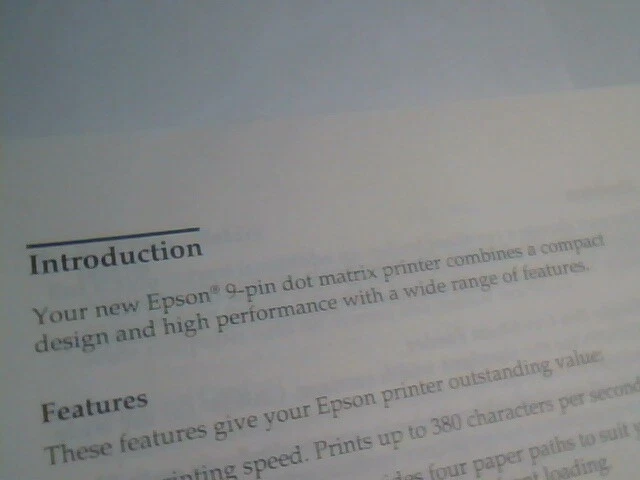 User's Manual Guide - FX-870/1170 Seiko Epson 9-pin dot matrix printer - image 6