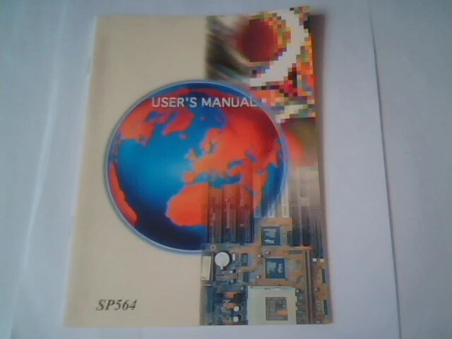 User's Manual Guide - Pentium Spring PCI MB SP564 System Board