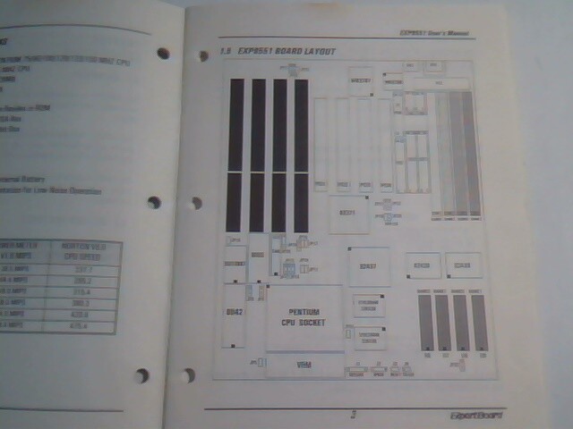 User's Manual - Intel Triton Pentium WB Cache PCI Motherboard Expertboard 8551 - image 4