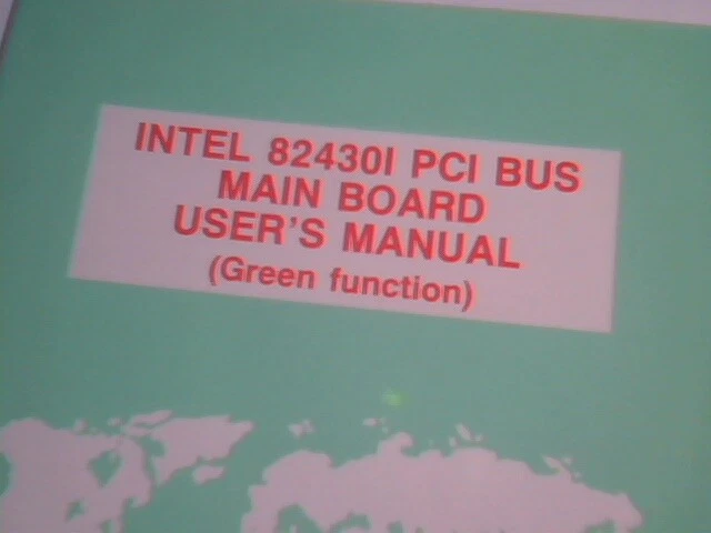 User's Manual Guide - Intel 82430I PCI Bus Main Board Nimble 82437FX - image 2
