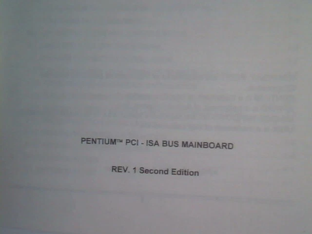 User's Manual Guide - Magitronic GA-586ATV PCI ISA Bus Motherboard 586ATV - image 3