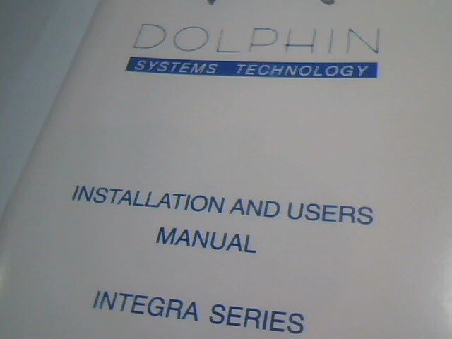 Dolphin Systems Technology Installation + User's Manual Integra Series Macintosh - image 3