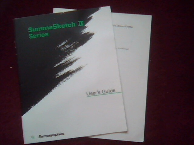 User's Manual Guide - SummaSketch II 2 Series Summagraphics drivers utilities