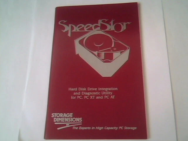 Speedstar - Hard Disk Drive Integration Diagnostic - Utility Manual and Floppy - image 5