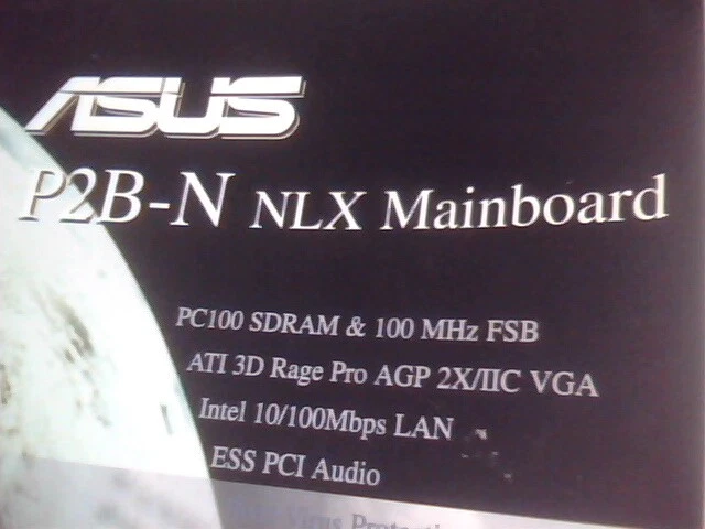 User's Guide Manual - ASUS P2B-N NLX Mainboard Intel 440BX AGPset 1998 1.03 - image 2