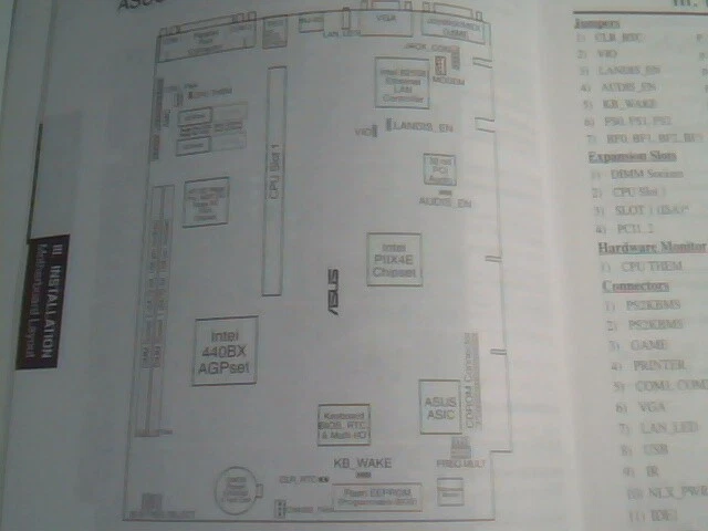User's Guide Manual - ASUS P2B-N NLX Mainboard Intel 440BX AGPset 1998 1.03 - image 6