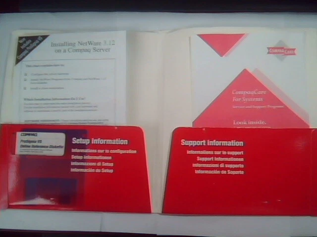 Compaq ProSignia VS Servers online reference - flyers + floppy disk - image 2